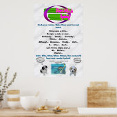 Begin met een opening! poster (Keuken)
