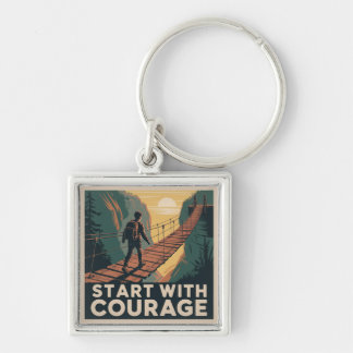 Begin Met Moed Sleutelhanger