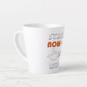 begin nu latte mok (Linkerhoek)