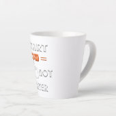begin nu latte mok (Rechterhoek)