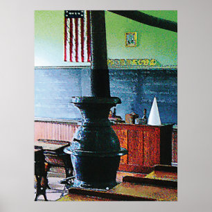 BEGIN ONDER $20 - Eén Room Schoolhouse Poster