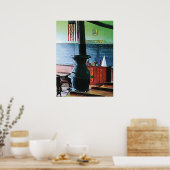 BEGIN ONDER $20 - Eén Room Schoolhouse Poster (Keuken)