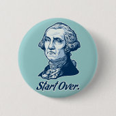 Begin over Washington Button (Voorkant)