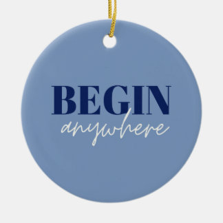Begin overal keramisch ornament