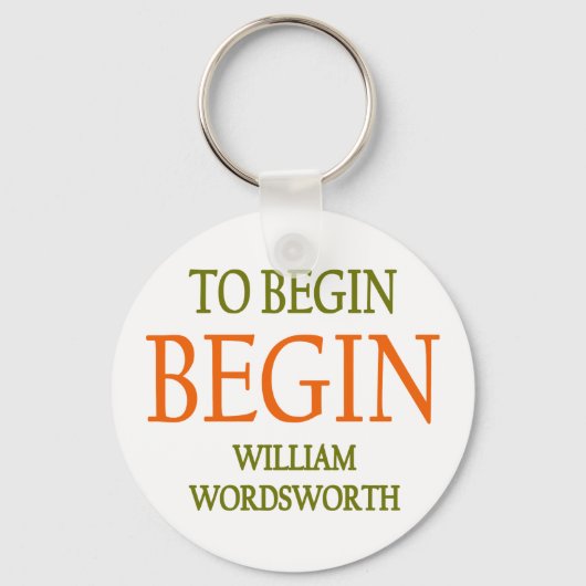 Begin Sleutelhanger (Voorkant)