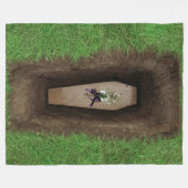 BEGIN TE WENNEN AAN IT Fleece Deken (Voorkant (Horizontaal))