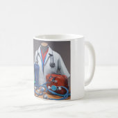 Begin uw reis: Scrubs & Stethoscopen Mok (Voorkant rechts)