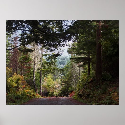 Begin van de Herfst Poster (Voorkant)