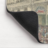 Begin van de weg muismat (Hoek)