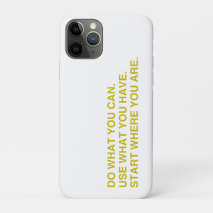 Begin Waar Je Bent iPhone 11 Pro Hoesje
