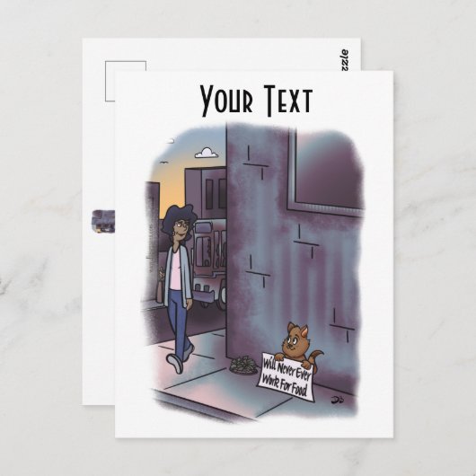 Begingstat Briefkaart (Voorkant / Achterkant)