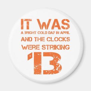 Beginlijn van 1984 magneet