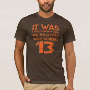 Beginlijn van Shirt 1984 T