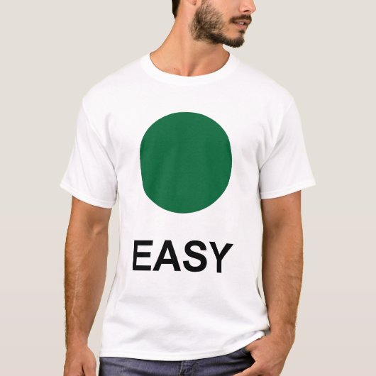 Beginner Skier of Snowboarder T-shirt (Voorkant)