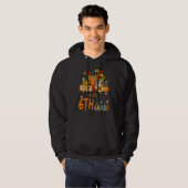 Beginning Of Autumn Fall Teacher Sunflower Hello S Hoodie (Voorkant volledig)