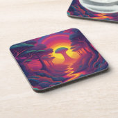 Beginning of The Fall Art Bier Onderzetter (Linkerzijde)