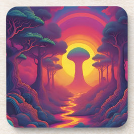 Beginning of The Fall Art Bier Onderzetter