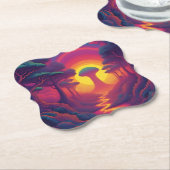 Beginning of The Fall Art Kartonnen Onderzetters (Gekanteld)