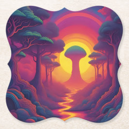 Beginning of The Fall Art Kartonnen Onderzetters