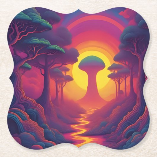 Beginning of The Fall Art Kartonnen Onderzetters (Voorkant)