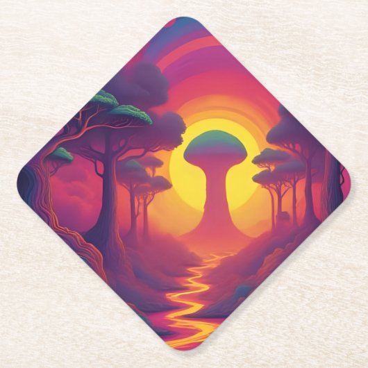 Beginning of The Fall Art Kartonnen Onderzetters (Voorkant)