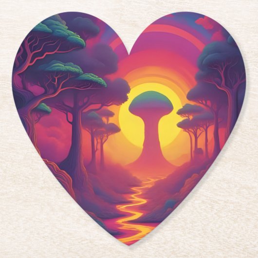 Beginning of The Fall Art Kartonnen Onderzetters (Voorkant)