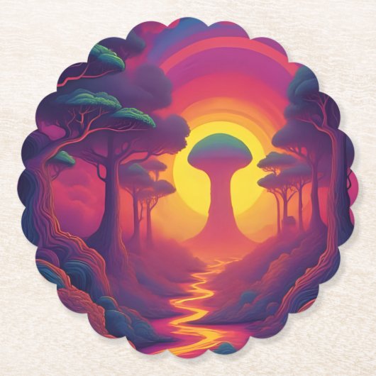 Beginning of The Fall Art Kartonnen Onderzetters (Voorkant)