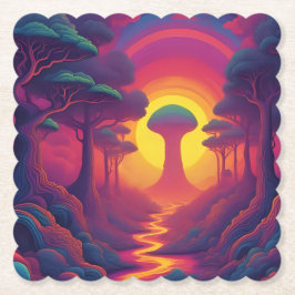 Beginning of The Fall Art Kartonnen Onderzetters