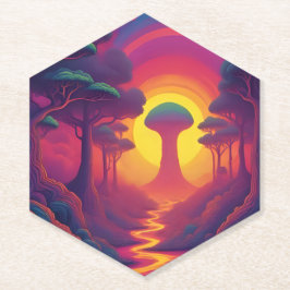 Beginning of The Fall Art Kartonnen Onderzetters