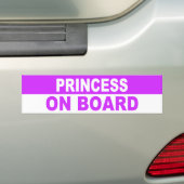 BEGINSEL AAN BOORD BUMPERSTICKER (Op auto)