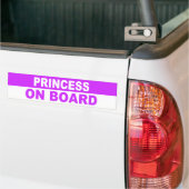 BEGINSEL AAN BOORD BUMPERSTICKER (Op Truck)