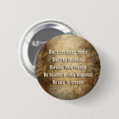 Beginselen REIKI Usui Ronde Button 5,7 Cm (Voorkant /achterkant)