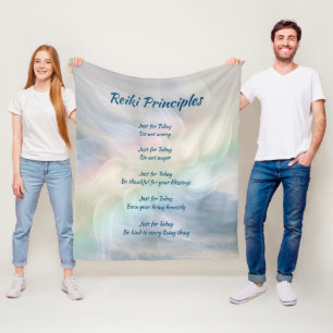 Beginselen van Reiki Fleece Deken