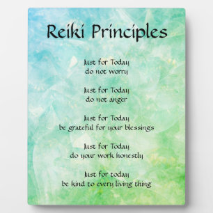 Beginselen van Reiki Fotoplaat