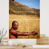 Beginselen van Reiki met Man Poster (Keuken)