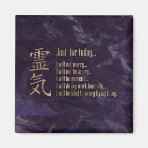 Beginselen van Reiki - Reiki Preepts Magneet