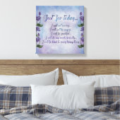 Beginselen van Reiki -Reiki Voorschriften Canvas Afdruk (Insitu (Slaapkamer))