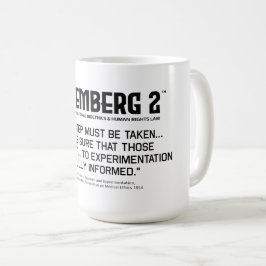 Beginselen voor onderzoek en proefneming koffiemok