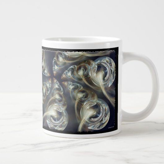 Begird Abstract Extra Grote Beker (Rechts)