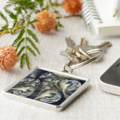 Begird Abstract Sleutelhanger (Zijkant)