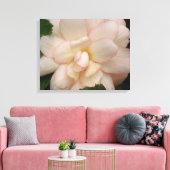 Bégonia blanche toile à fleurs Imprimer (Insitu(Salon))