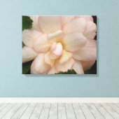 Bégonia blanche toile à fleurs Imprimer (Insitu (Plancher de Bois))
