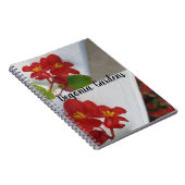 Begonia Flower Garden Notitieboek (Rechterzijde)