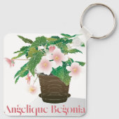 Begonia Keychain (Achterkant)