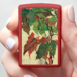 Begonia Maculata Home Garden Plant Floral Painting