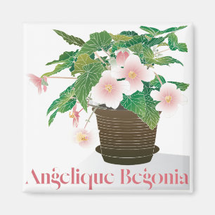 Begonia Magnet