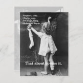 Begonnen met Kerstmis - Briefkaart (Voorkant / Achterkant)