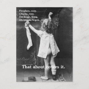 Begonnen met Kerstmis - Briefkaart