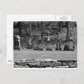 begraafplaats 2 briefkaart (Voorkant / Achterkant)