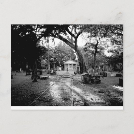 begraafplaats briefkaart (Voorkant)